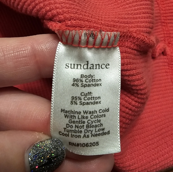 Sundance Thermal With Velvet Button Detail Cuffs XXL - Picture 4 of 8